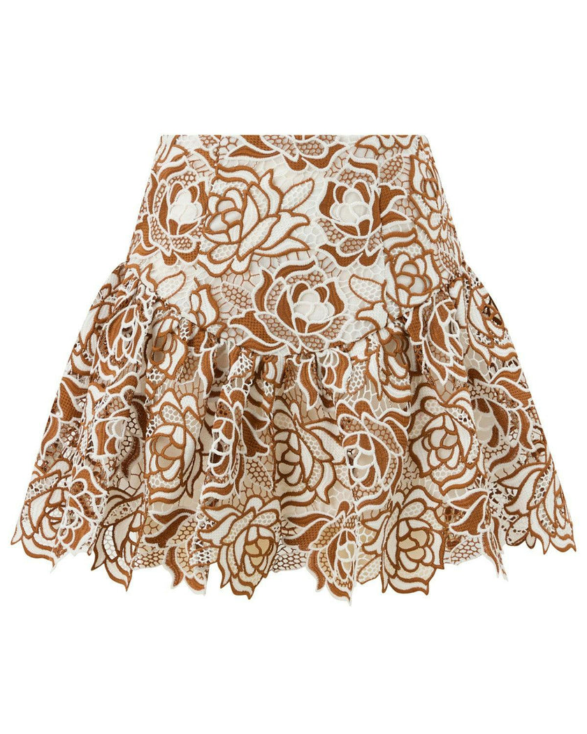 Kimberly Embroidered Mini Skirt