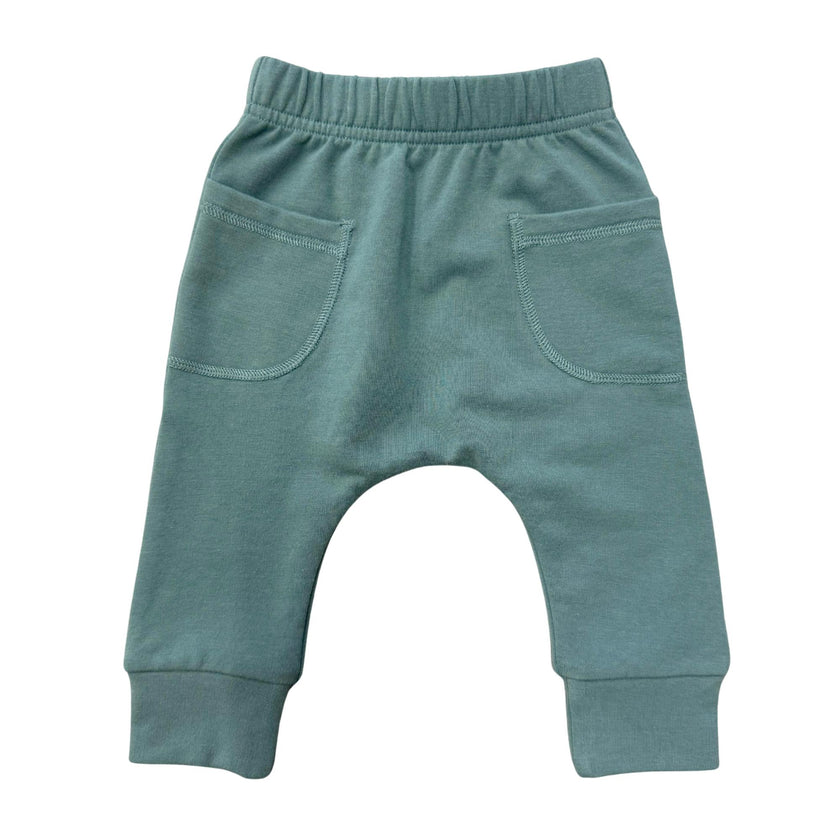 Baby Boy Pocket Pants in Atlantic