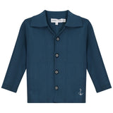Anchor Embroidered Long Sleeve Jacket