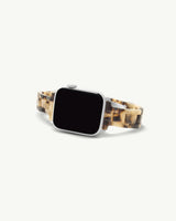 Skinny Apple Watch Band in Blonde Tortoise