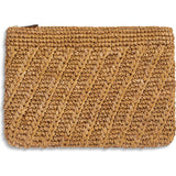 Allegra Raffia Pouch