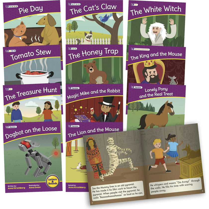 Letters & Sounds Phase 5 Set 2 Fiction Educational Learning Set