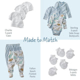 STERLING 3-Pack Side Snap Bodysuit