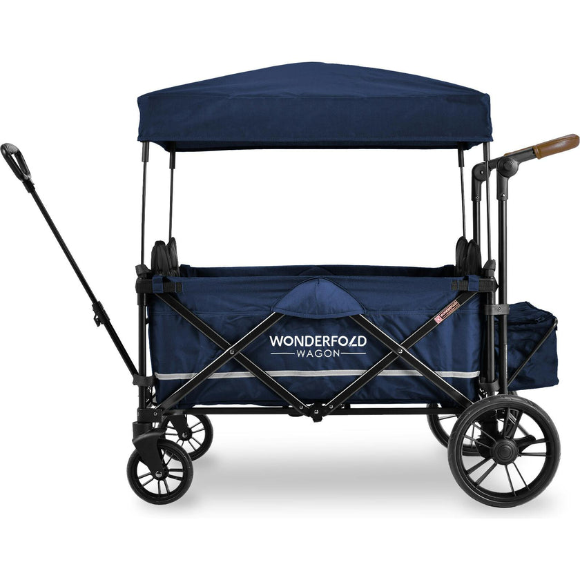 Pull & Push Quad Stroller Wagon 4 Seater