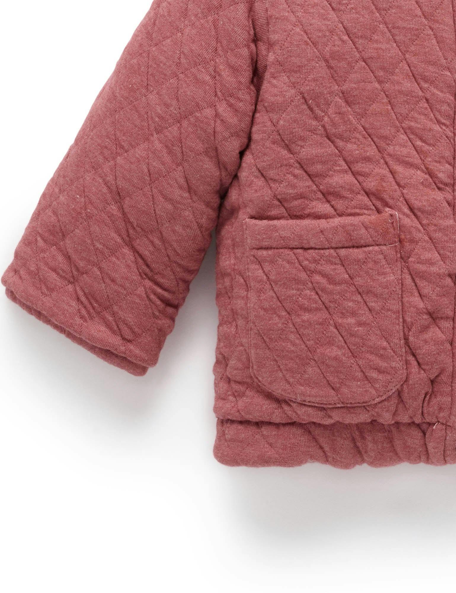 Reversible Quilted Jacket Patchwork Print