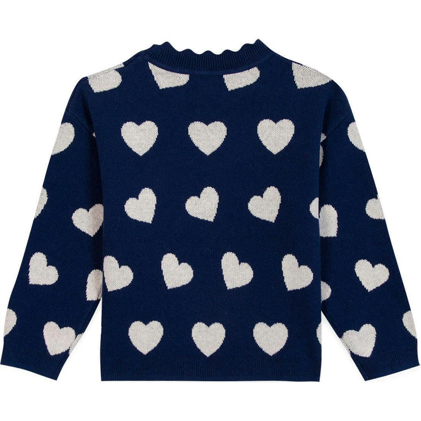 Mila Heart Sweater
