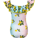 Siera Ruffle Neck One-Piece Swimsuit