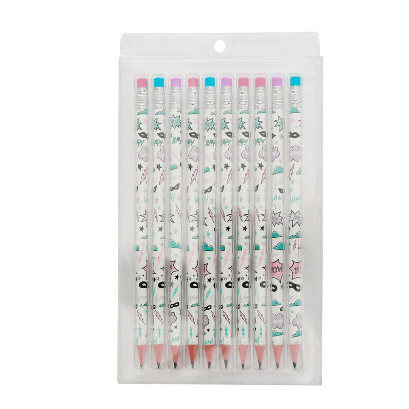 Girl Power Pencil Set