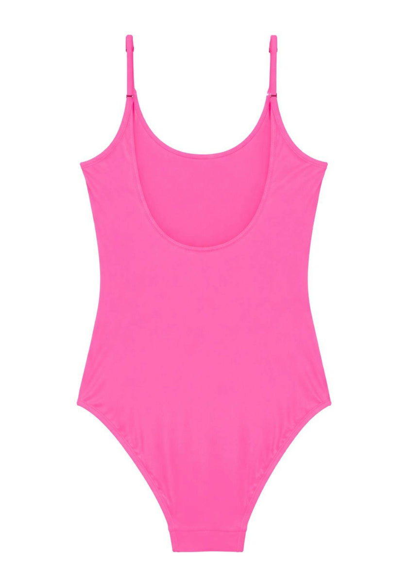 Neon Pink Swimsuit
