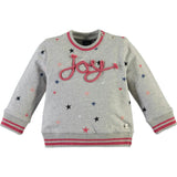Joy & All-Over Stars Print Crew Neck Sweatshirt