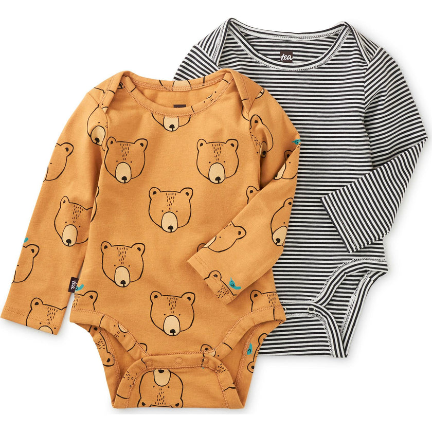 Printed Full Sleeve Bodysuit, Multi