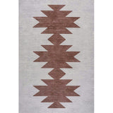 Chayton Minimalist Geometric Machine-washable Area Rug