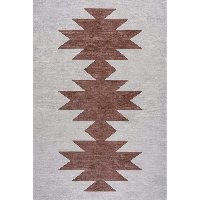 Chayton Minimalist Geometric Machine-washable Area Rug