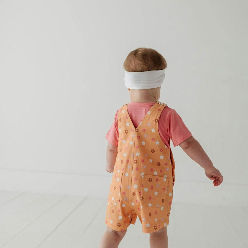 Baby Cotton Overalls Set
