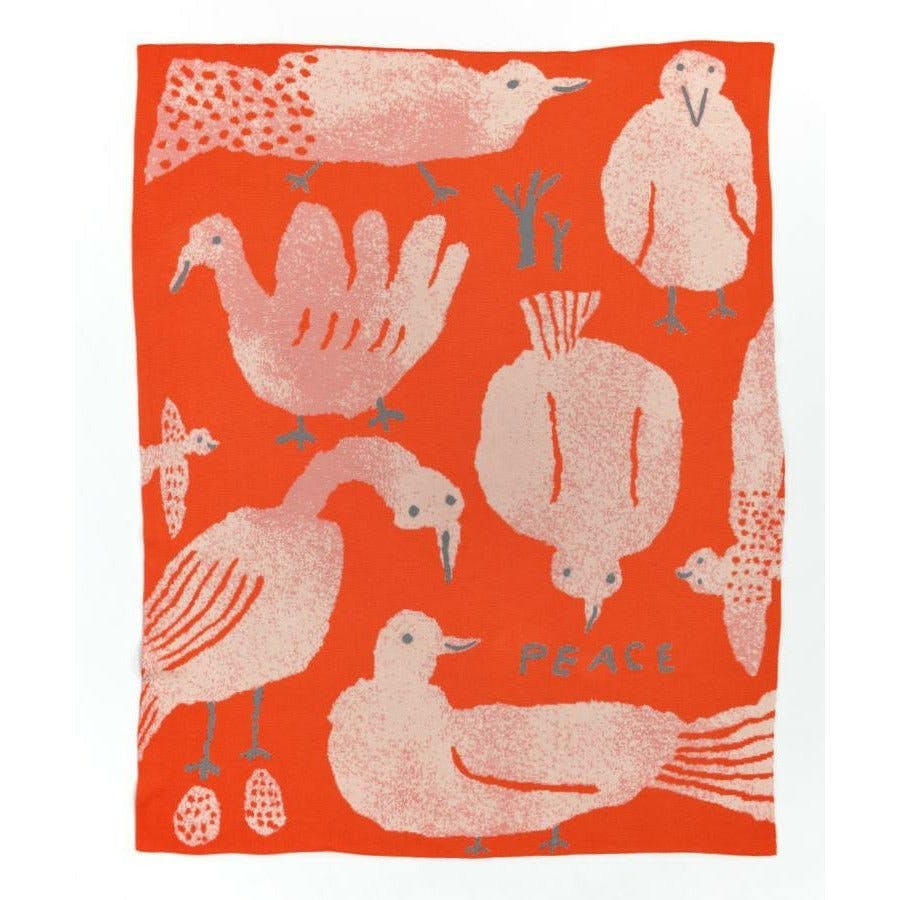 Peace Knit Blanket