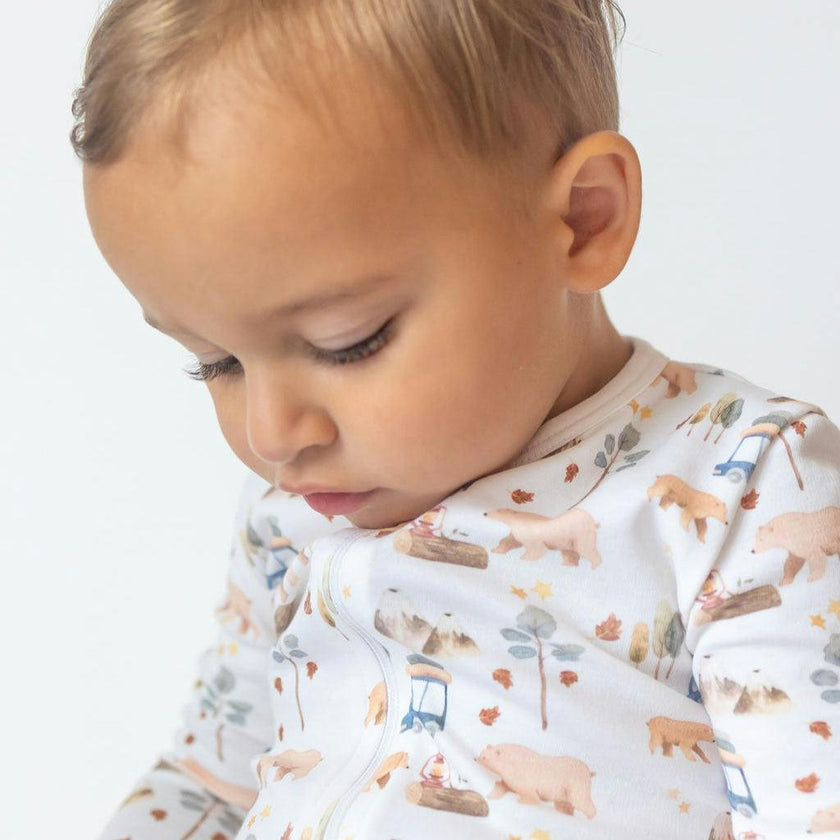Forest Adventure Pima Baby Pajama