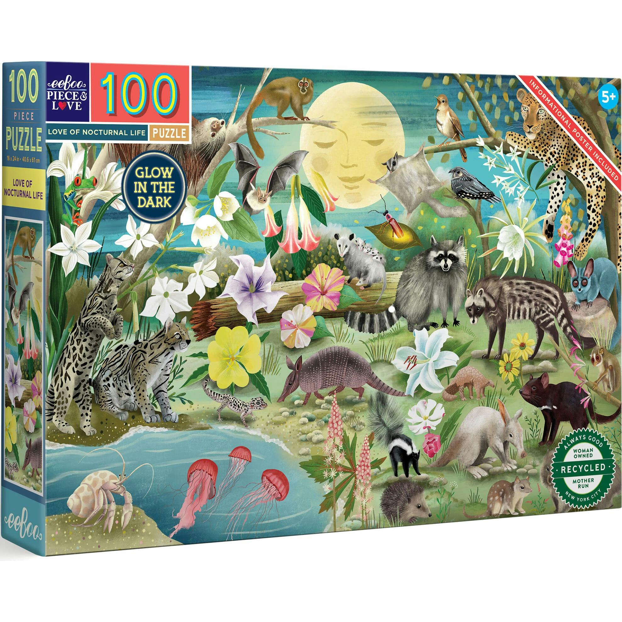 100 Piece Puzzle: Love of Nocturnal Life