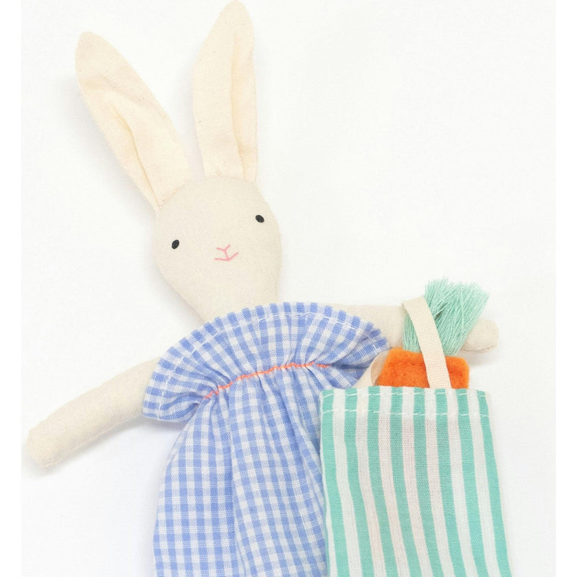 Bunny Mini Suitcase Doll