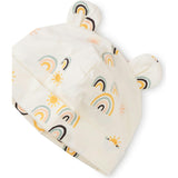Printed Hat, Cream