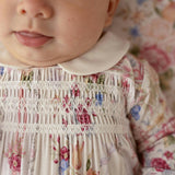 Janey Footie Smocked Ruffled One Piece