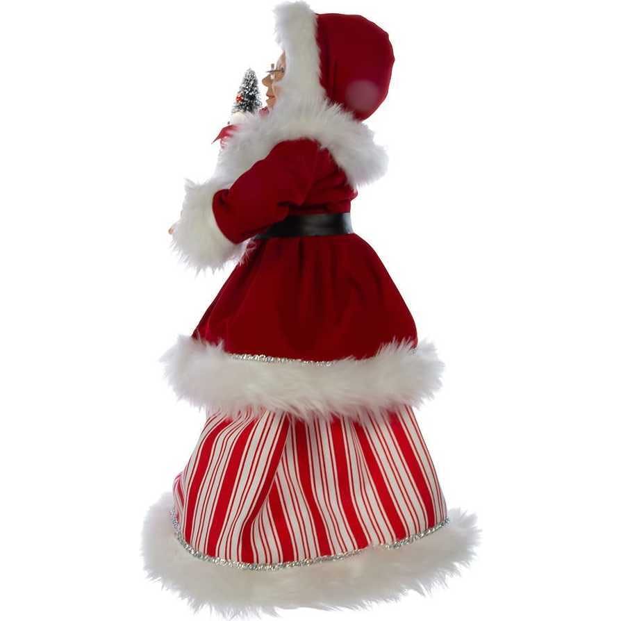 17.25-Inch Kringle Klaus Peppermint Mrs. Claus