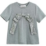Sequin Bow T-shirt & Skirt Set