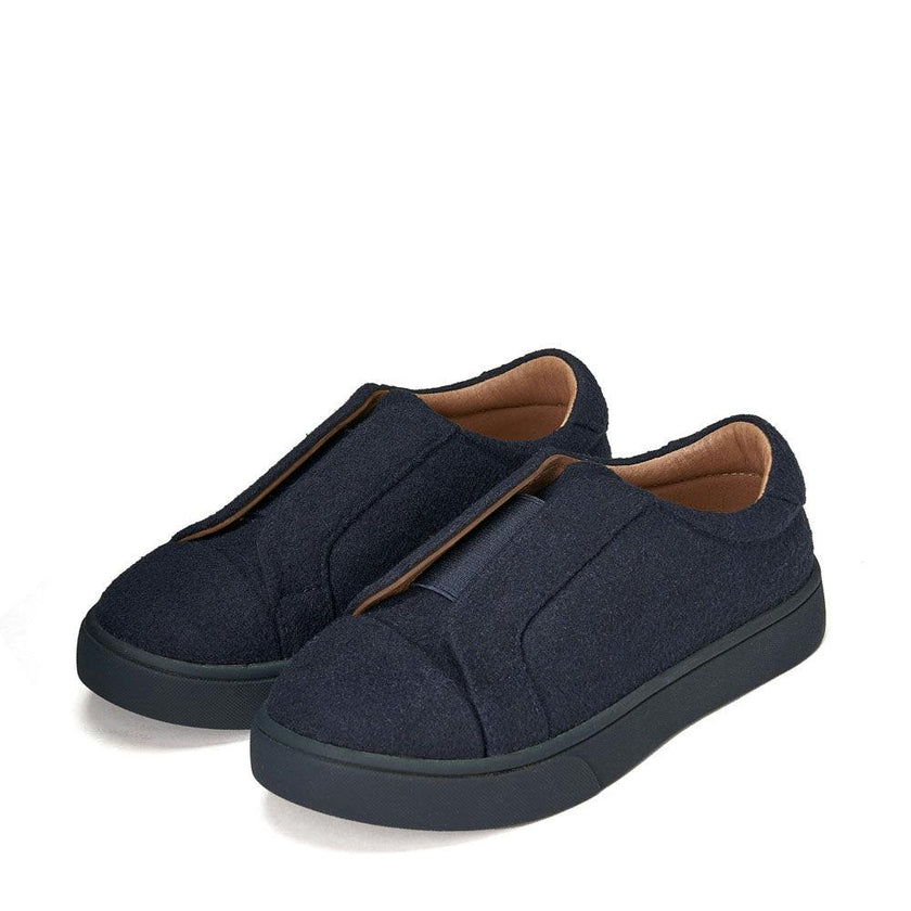 Frank Wool Elasticated Webbing Strap Slip-On Boots