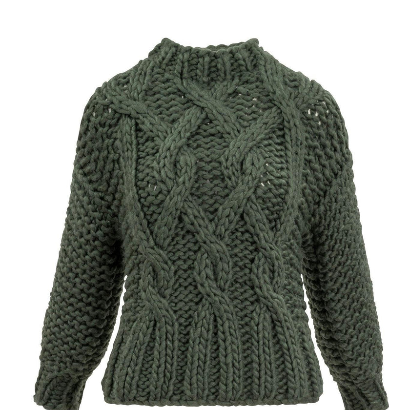 Erica Sweater in Emerald