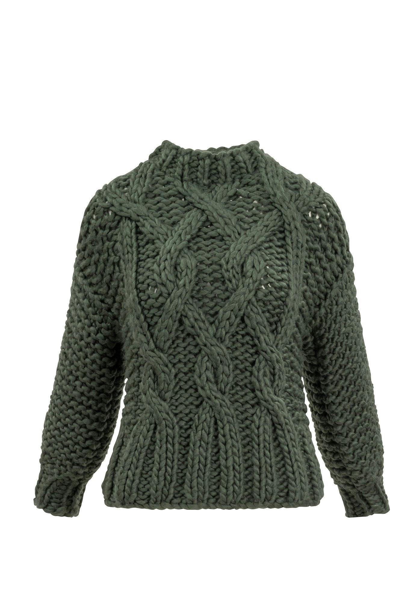 Erica Sweater in Emerald