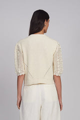 SHIRA CARDI | IVORY