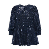 Navy Fabric Dress
