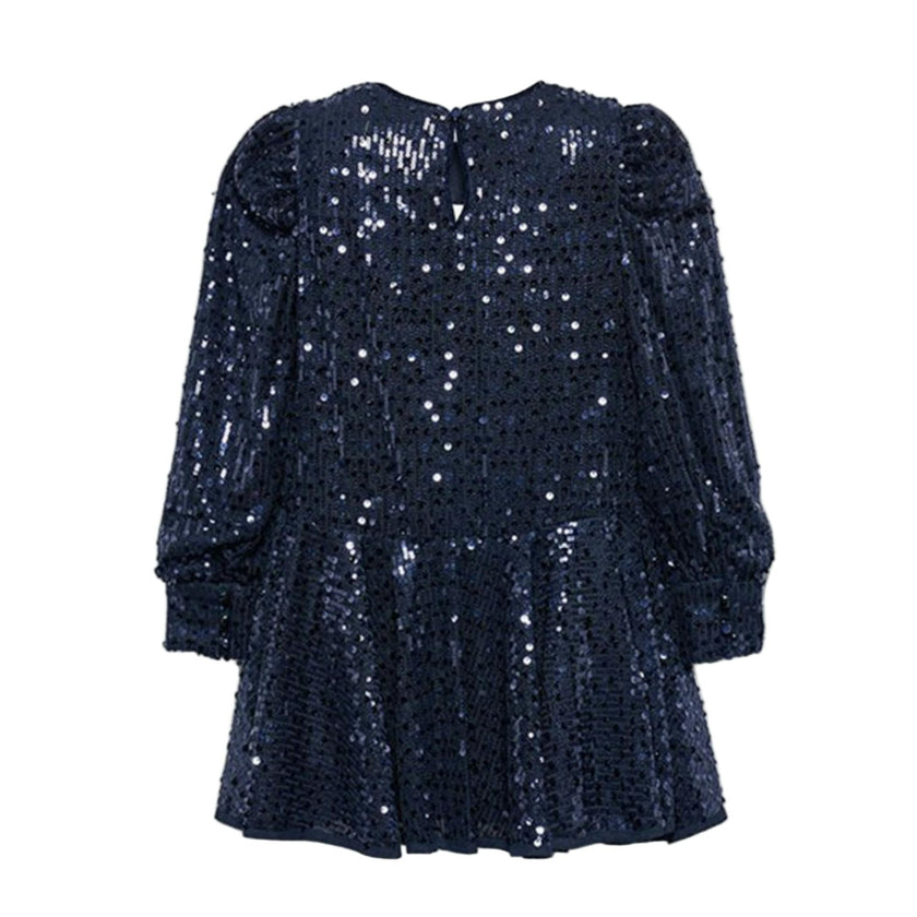 Navy Fabric Dress