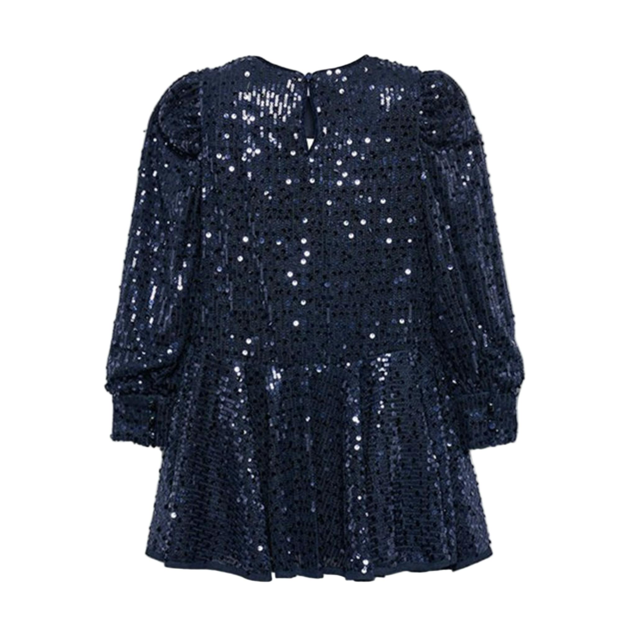 Navy Fabric Dress