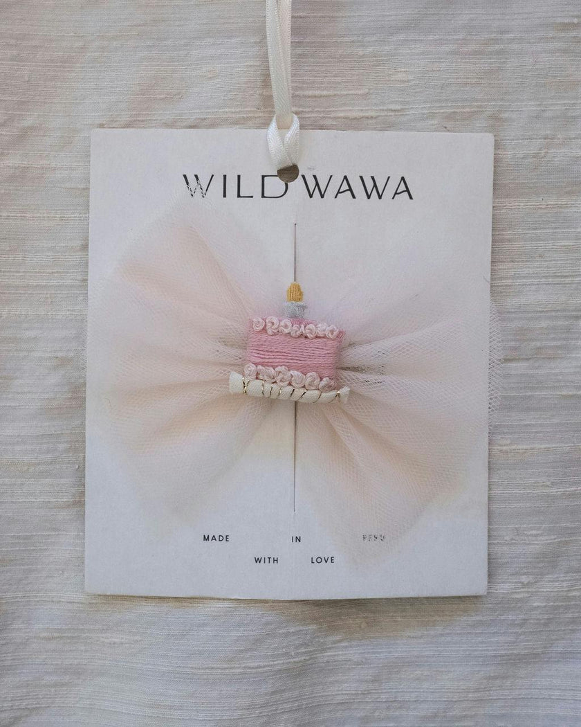 Wild Wawa x Maisonette Birthday Cake Clip Set