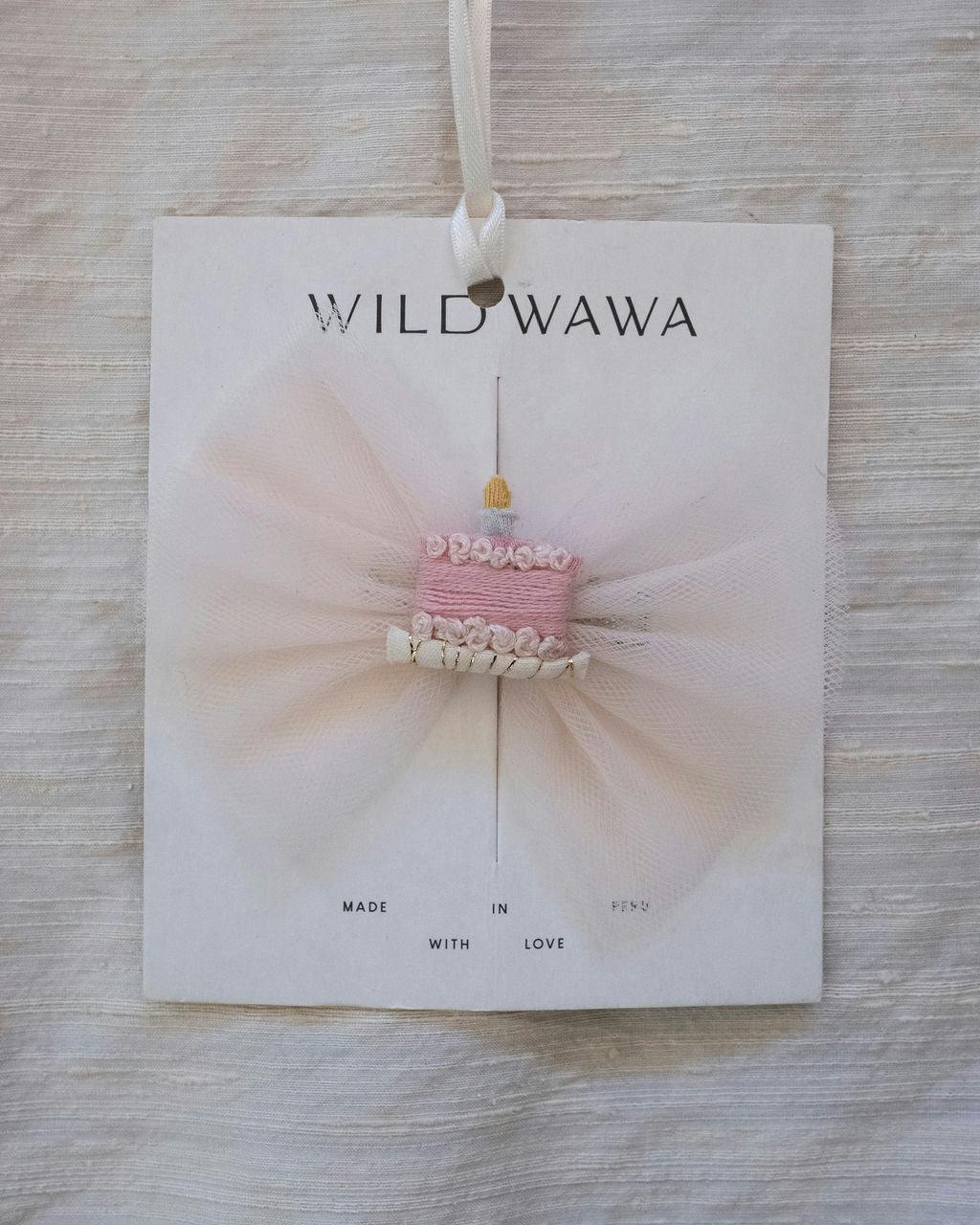 Birthday Cake Clip Set - Blush