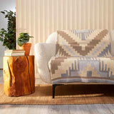 Cotton Sustainable Knit Throw Blanket | New Horizon