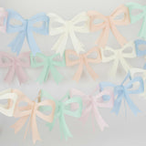 Tissue Paper Bow Garland