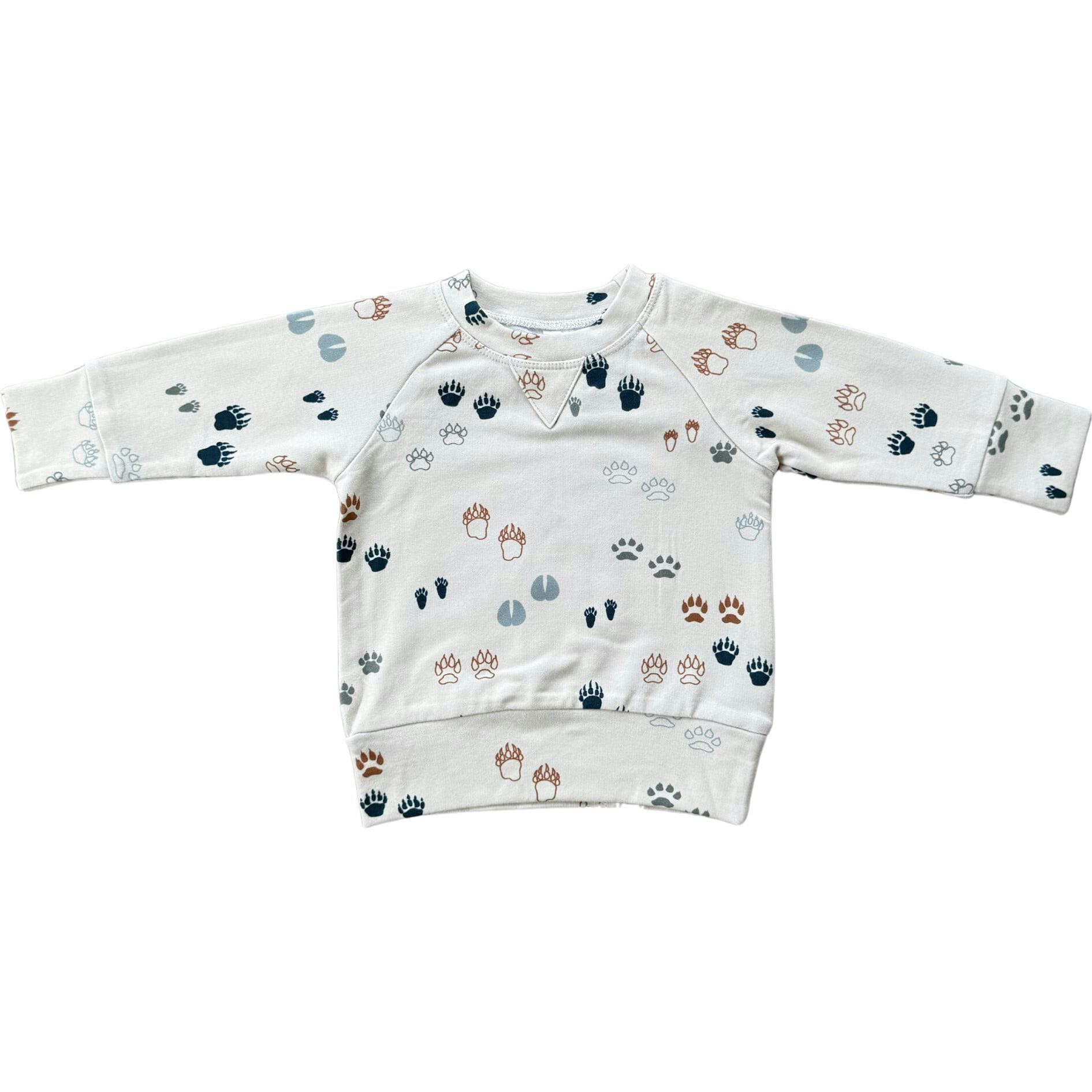 Boy's Raglan Sweatshirt Patches