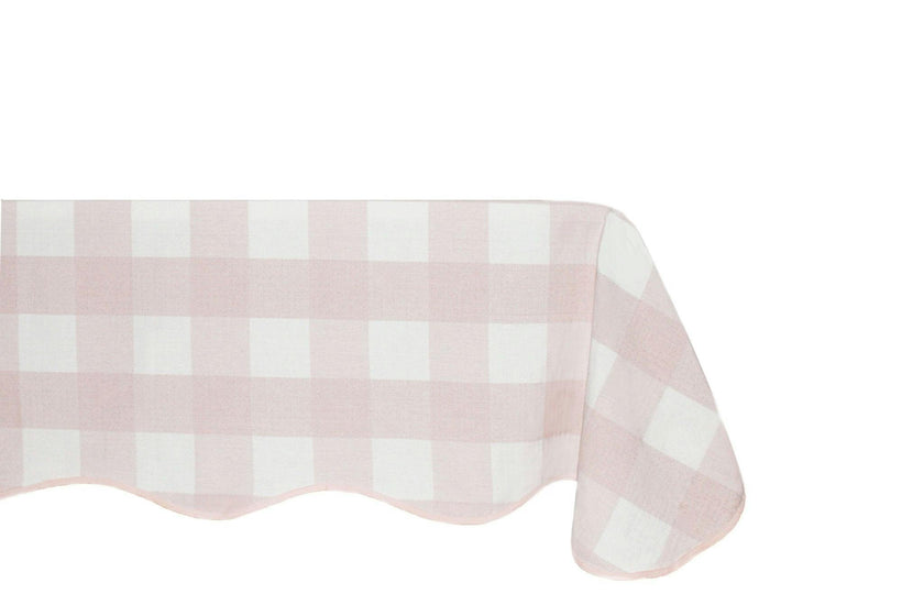 Giardino Reversible Tablecloth in Rosso/Rosa