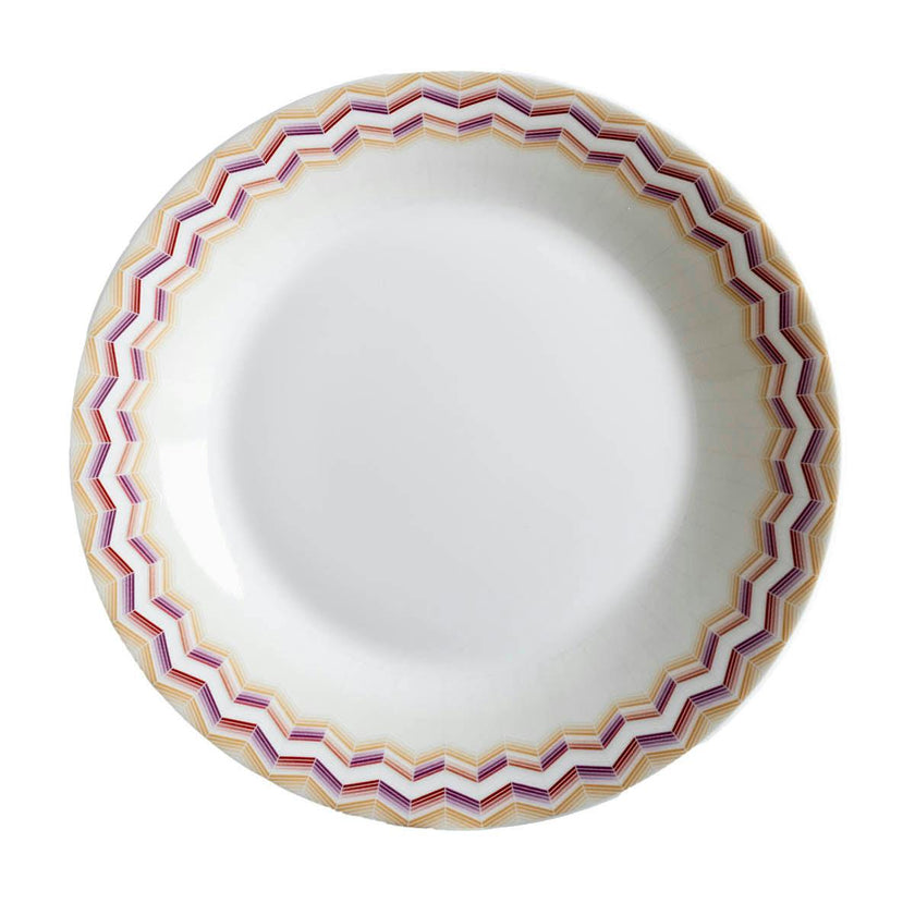 ZIG ZAG JARRIS 156 Set 2 Pcs. Soup Plate - Ø 22 Cm
