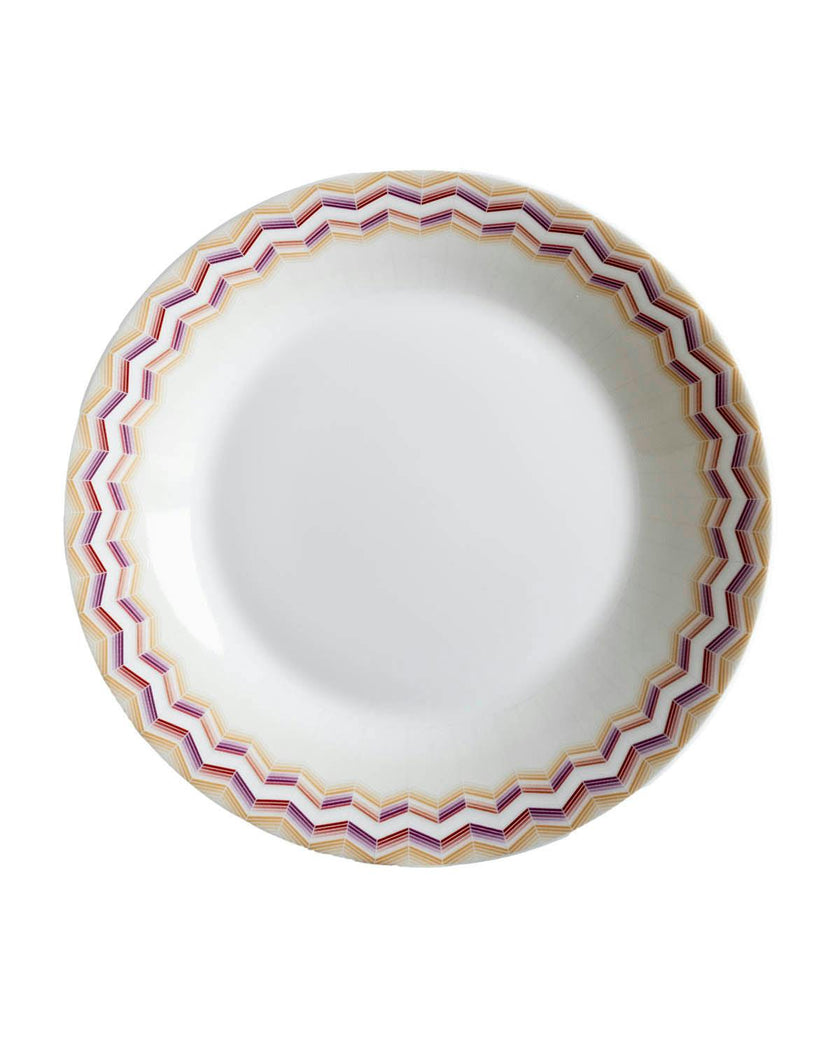 ZIG ZAG JARRIS 156 Set 2 Pcs. Soup Plate - Ø 22 Cm
