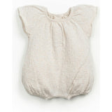 Pointelle Cap Sleeve Romper