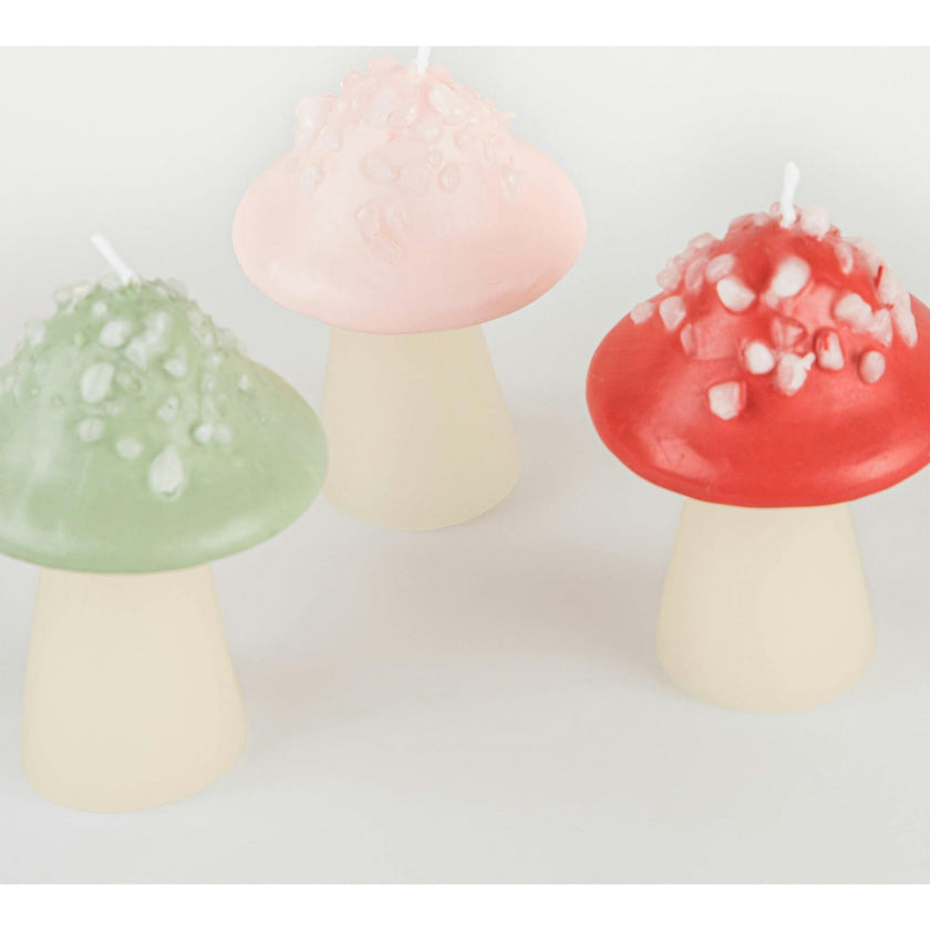 Mushroom Candles