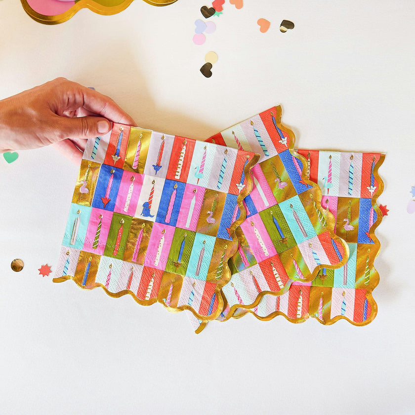 Birthday Wishes Lunch Napkin Set
