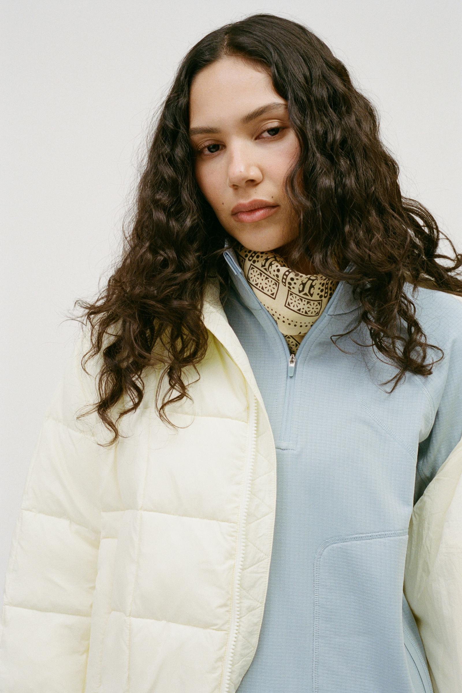 Nellie Packable Puffer Jacket, Chardonnay