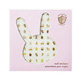 Bunnies In The Garden Nail Stickers