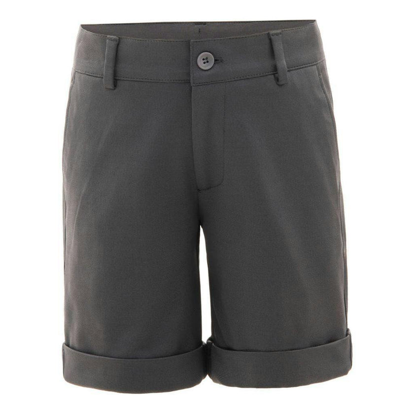 Gray Athleisure Shorts