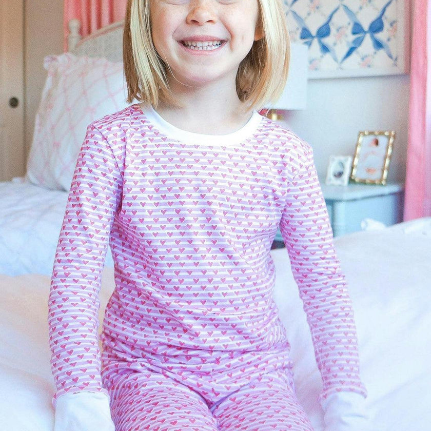 Sailor Hearts Two Piece Pajamas