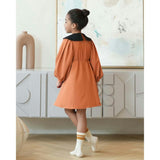 Leni dress, Orange