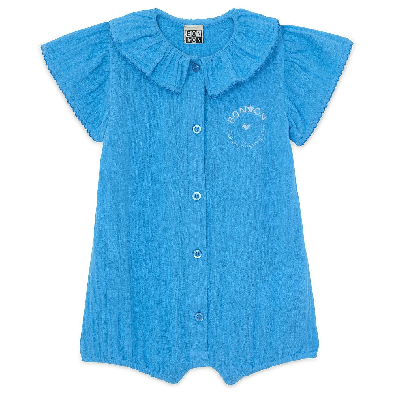 BONTON Norma Romper - Bleu Birthday